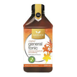 Harker Herbals General Tonic 500ml packaging – Windback NZ.