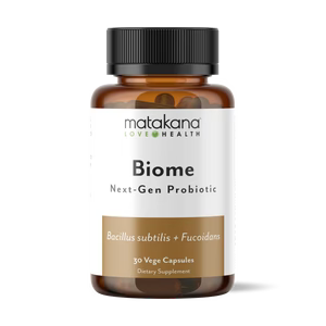 Matakana Superfoods Biome 30 caps packaging - Windback NZ
