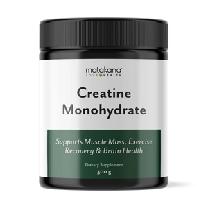 Matakana Superfoods Creatine Monohydrate 300g packaging - Windback NZ