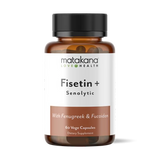 Matakana Superfoods Fisetin + Senolytic 60 caps  packaging - Windback NZ