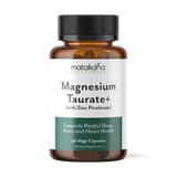 Matakana Superfoods Magnesium Taurate + Zinc Picolinate 30 caps packaging - Windback NZ