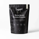 Mitchells Nutrition Bone Broth Protein Powder SPORT Vanilla packaging featuring smooth vanilla blend and functional mushrooms.