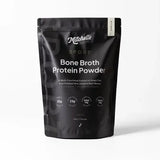 Mitchells Nutrition Bone Broth Protein Powder SPORT Vanilla packaging featuring smooth vanilla blend and functional mushrooms.