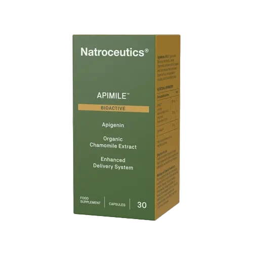Natroceuticals Apimile supplement packaging on a white background