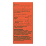 Natroceutics® Berberine Complex 60 caps ingredients and nutritional information label