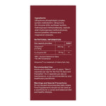 Ingredients and nutritional information for Natroceutics® Co-Enzyme CoQ10 30 caps, details on composition and usage.