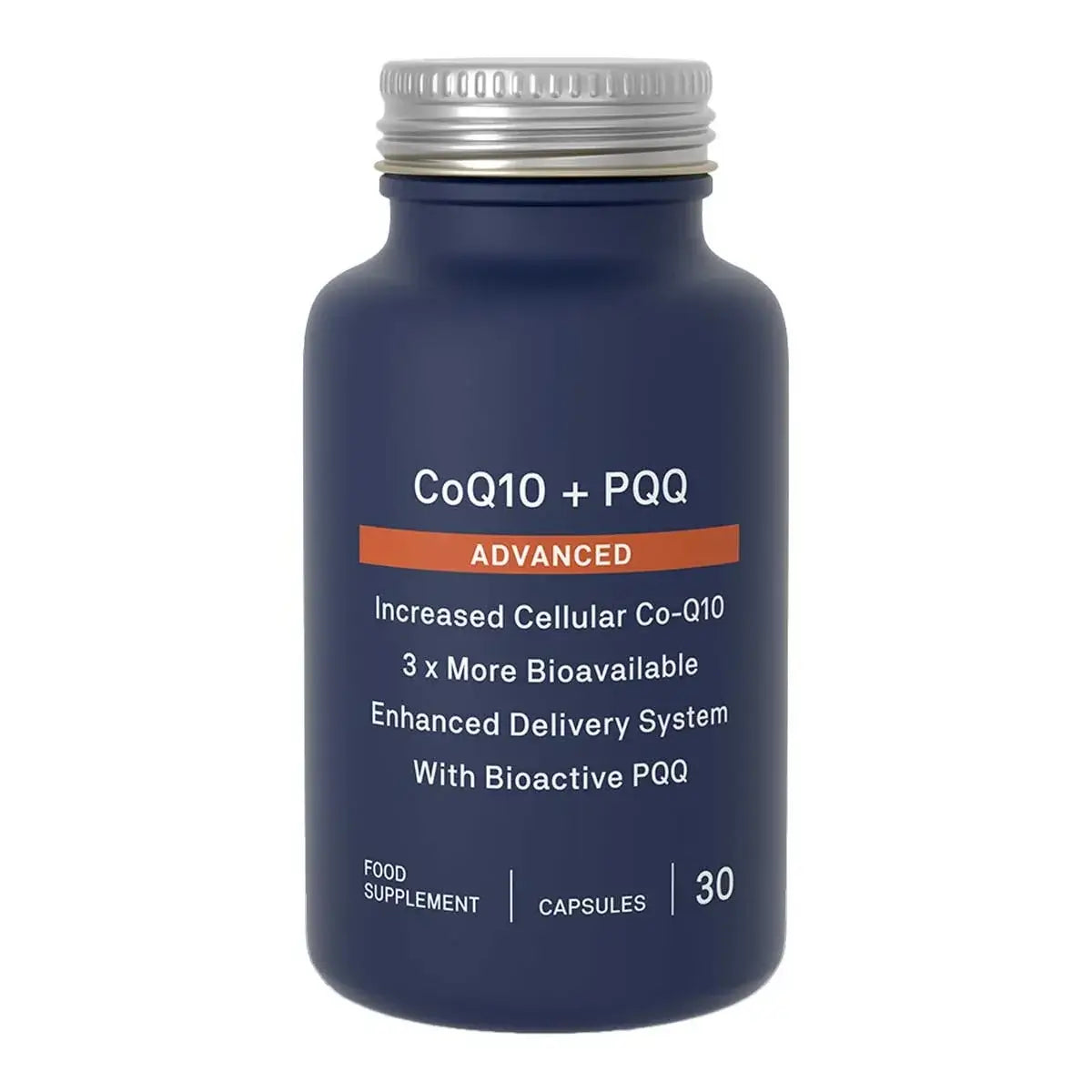 Natroceutics® Co-Enzyme CoQ10 + PQQ 30 caps bottle for antioxidant support and enhanced cellular wellbeing.