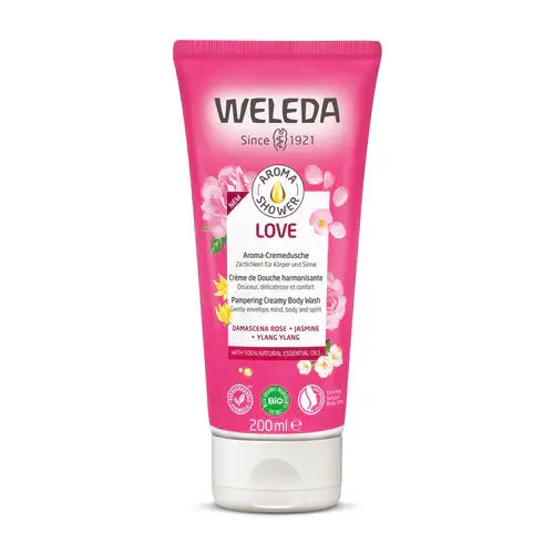 Weleda Love Body Wash 200ml for natural wellbeing - Windback NZ