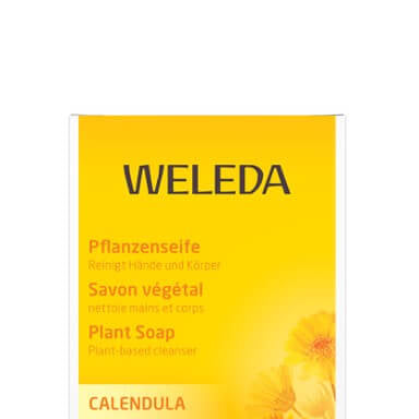Weleda Calendula Soap 100g for gentle cleansing of delicate skin - Windback NZ