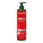 Weleda Firming Serum Body Lotion bottle on a white background