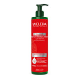 Weleda Firming Serum Body Lotion bottle on a white background
